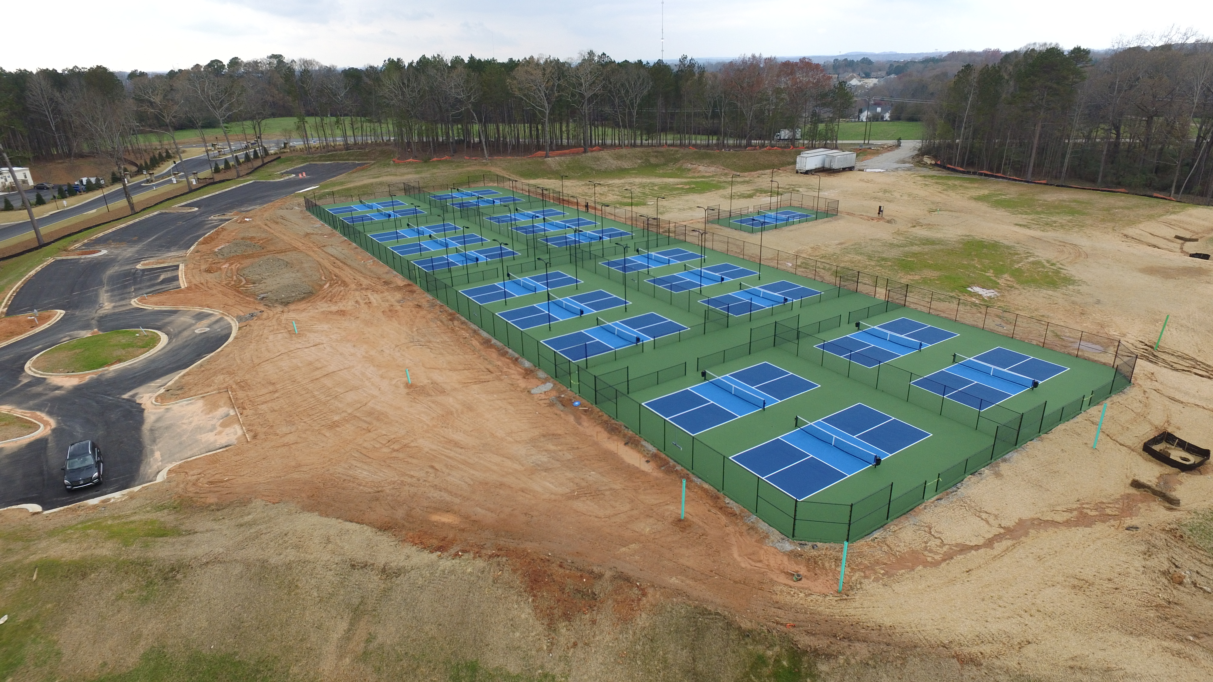 First Phase of Pickleball Center at Cresswind Georgia Nears Completion