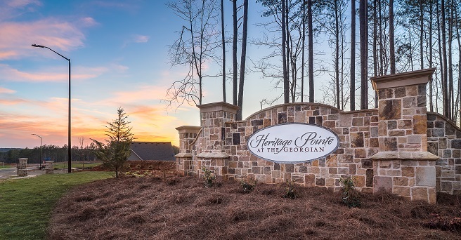 Heritage Pointe at The Georgian in Paulding County is now a gated active adult community.