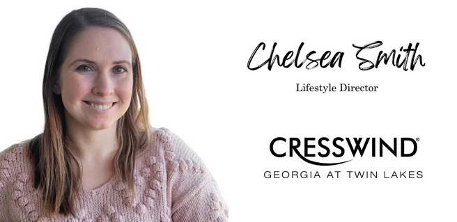 Chelsea Smith is the new Lifestyle Director at Cresswind Georgia at Twin Lakes